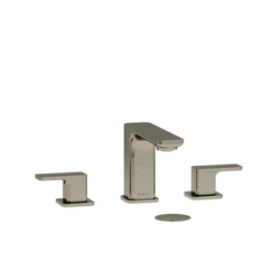 riobel equinox widespread two handle faucet brushed nickel