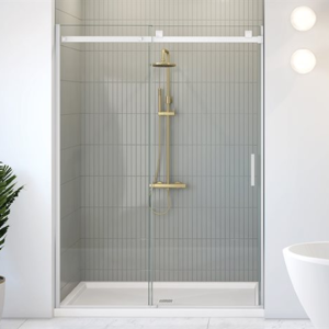 fleurco skyline sliding shower door